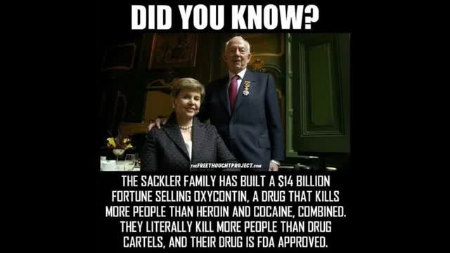 THE SCUMBAG SACKLERS