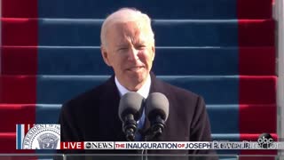 Media Coverage of Joe Biden First day As President vs Donald Trump and National Guards Disrespected