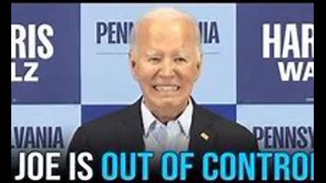 NO! Joe, WAIT A MINUTE...NOOO!