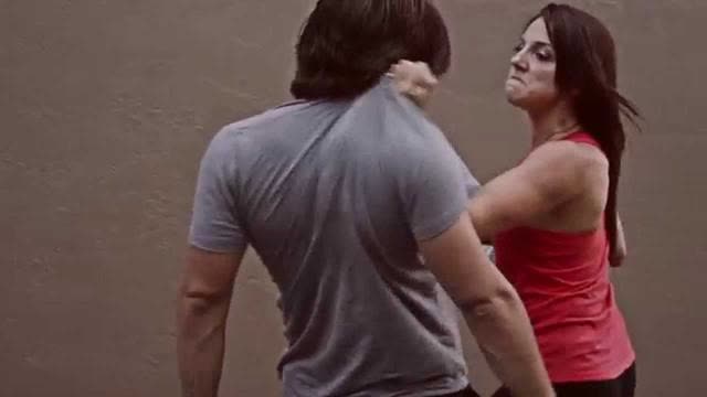 WOMEN FIGHTING MEN IN MOVIES ⚢ VERSUS REAL LIFE