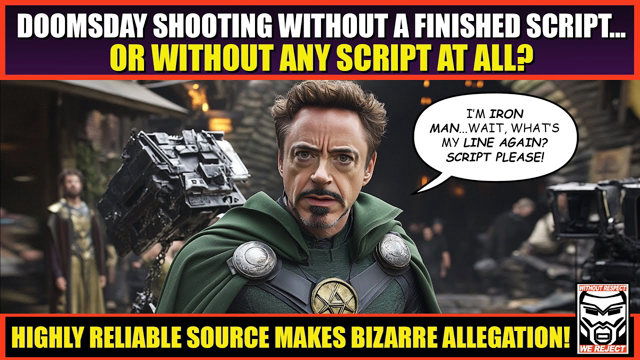 Avengers: Doomsday Shooting Without ANY Script at ALL? | Reliable Source Leaks BIZARRE New Rumor!