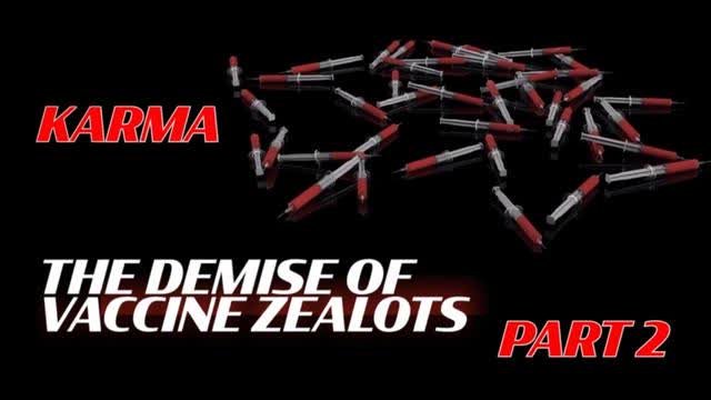 KARMA: THE DEMISE OF VACCINE ZEALOTS PART 2 (Link to part 1 in description)