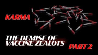KARMA: THE DEMISE OF VACCINE ZEALOTS PART 2 (Link to part 1 in description)