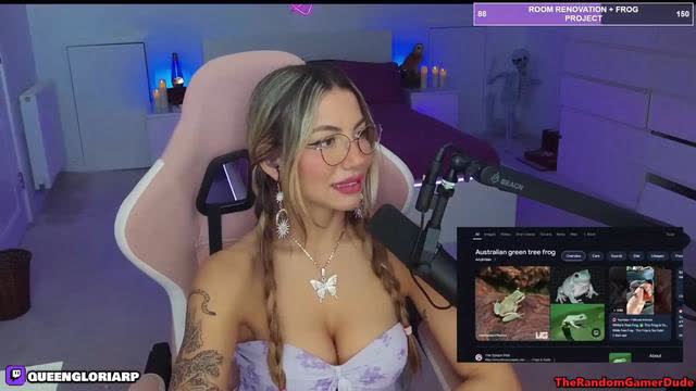 A Twitch streamer accidentally showed off her view botting app before quickly restarting stream