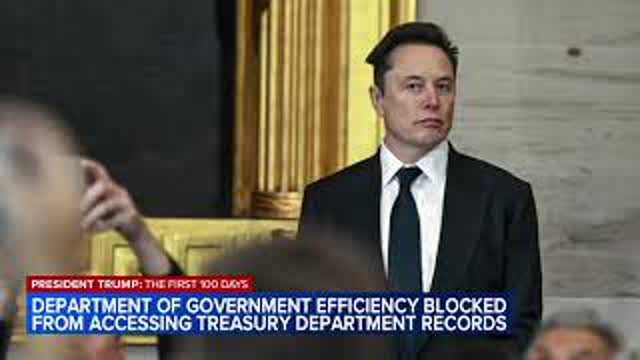 Federal judge blocks Elon Musk's DOGE from accessing sensitive US Treasury Department material