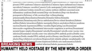 TOP SECRET ðŸ”ðŸ’‰ PFIZER DOCUMENT LEAKS ONLINE