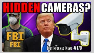 HIDDEN CAMERAS CAUGHT SPOOKS PLANTING EVIDENCE FOR FBI RAID ?