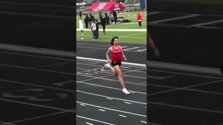 A male student has just won gold in the Girls 400m Varsity race at the Portland #transgender #sport