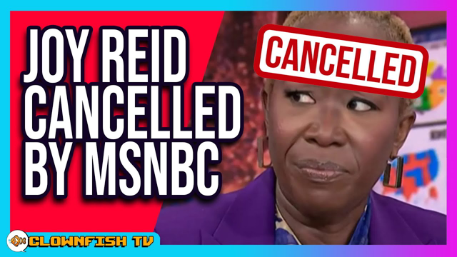 Joy Reid CANCELLED by MSNBC! They're REPLACING Her?!