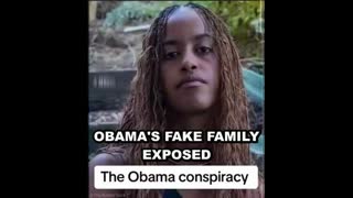 OBAMA'S FAKE FAMILY EXPOSED. THOSE STILL ASLEEP ARE MISSING OUT ON THE TRUTH - BANKS COLLAPSING