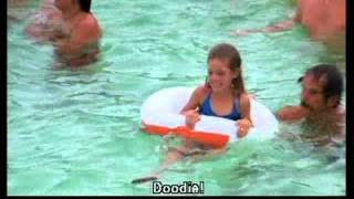 Classic "Caddy Shack" doodie in pool- Hilarious!