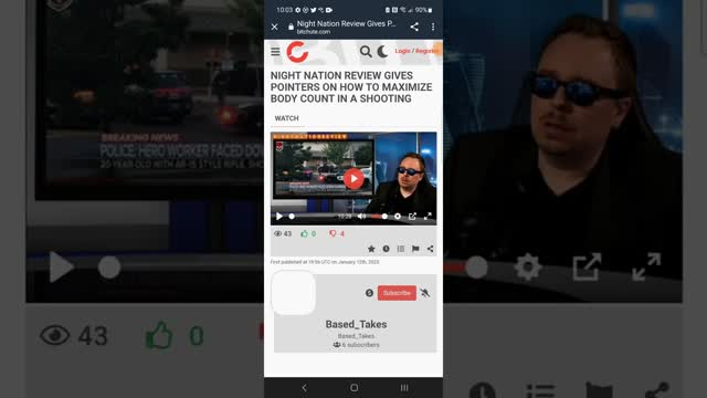 NNR wants to hide this video of him talking about "The Best Way to Be a Mass Murderer" Links below