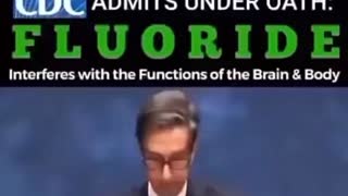 CDC Admits There Is NO DATA To Support Fluoride Claims