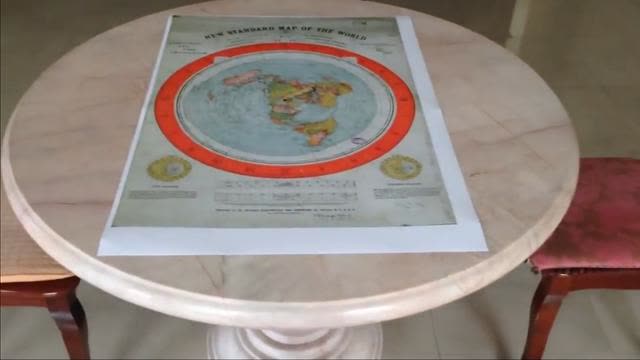 Gleason's Flat Earth Map In 1892 Was Made To Replace The Globe (Mr E)