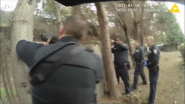 Santa Clara CA - Cop Kills Mentally Disturbed Man Behind A Fence, Claiming That He 'Charged Him'