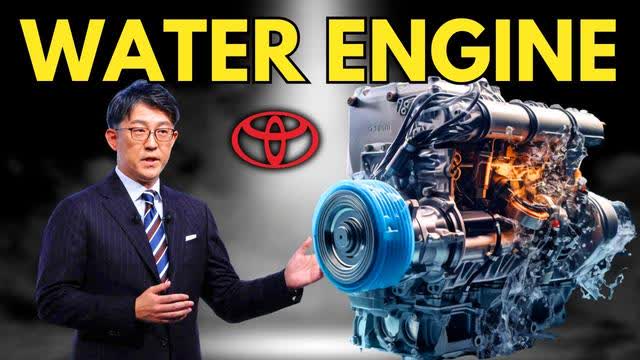 Toyota’s New Water Engine Will Destroy the EV Industry