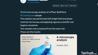 Fascinating PFIZER Vaccine MICROSCOPE PHOTOS Release by Dr. John B (More STRANGE OBJECTS)