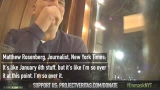 NYT Reporter: Jan 6 Media â€˜Overreaction,â€™ FBI Involved; Traumatized Colleagues are "Fu*king Bit*hes"