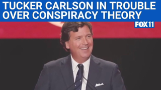 Tucker Carlson accused of antisemitic comments at Charlie Kirk's funeral | FOX 11 LA