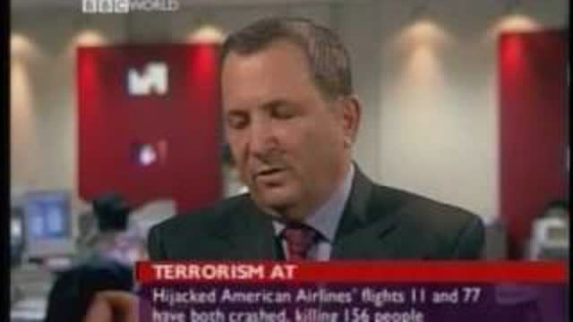 Ehud Barak interview, BBC, 11:29, 9/11