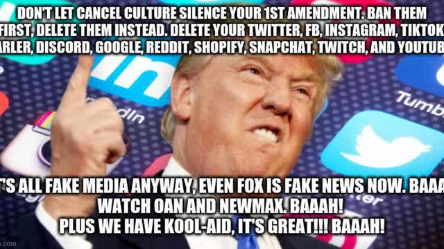 OAN VERSUS ☯ NO-SOUP-FOR-YOU-TUBE