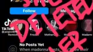 Madonna deletes all of her instagram posts after being accused of child trafficking in Africa.