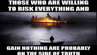 This man refused to take the Bioweapon. This came at a cost. The road less traveled is a hard one.