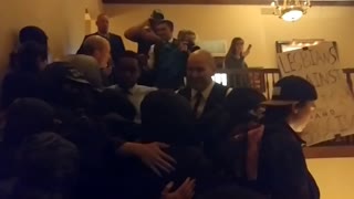 Protesters shut down Neo-Nazi NPI dinner