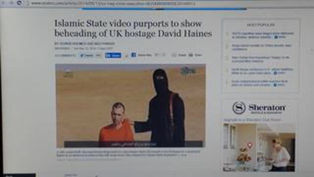 REPOST: ISIS BEHEADING VIDEOS ARE FAKE BECAUSE THERE IS NO BENEFIT TO WAKING UP THE SLEEPING GIANT