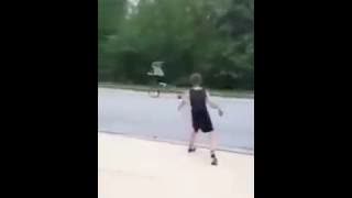 Hey Ladies - Cringe Basketball Throw at Bicycle - Try Not To Laugh Clip