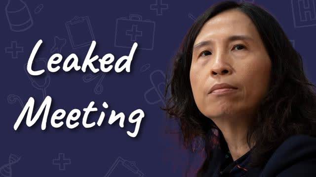 Dr. Sam Bailey: Theresa Tam’s Leaked Meeting Reveals H5N1 Launch