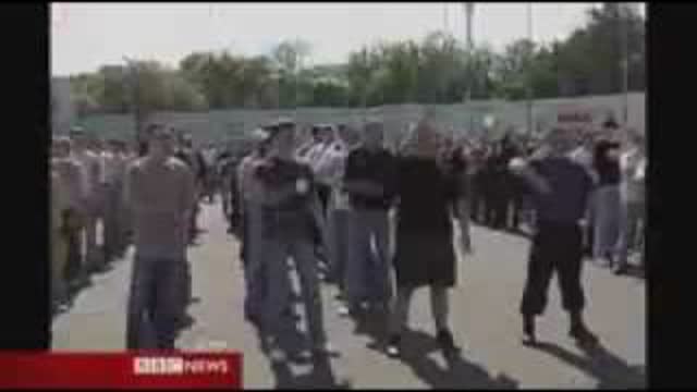 Right Said Fred & Peter Thatchell taking a beating