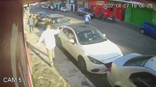 Man Casually Drives Off After Shooting Another Man [No Back Story]