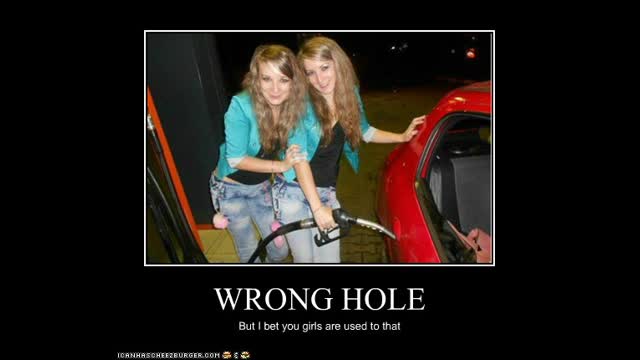 IN THE HOLE, FAGGIT! ðŸ•³ï¸