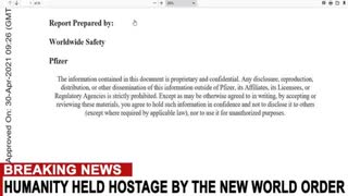 BEWARE OF THE JABBED ZOMBIES ðŸ’‰ TOP SECRET PFIZER DOCUMENT LEAKED