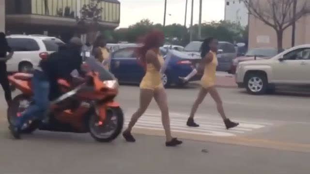 BIG RED'S NEVER GETTING THOSE TIRE MARKS OUT