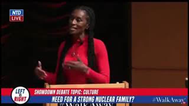 Great answer from beautiful traditional Christian woman