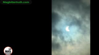 "WOW" THE SOLAR ECLIPSE GOT BUSTED