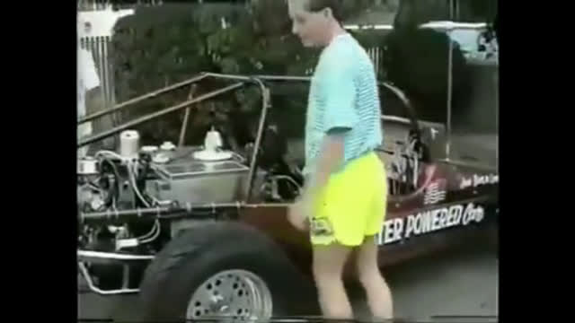 STAN MEYERS AND HIS WATER DRIVEN CAR. "WAS HE POISONED?"