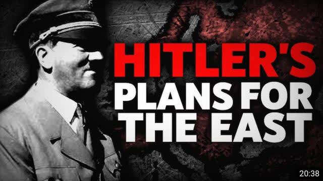 (MIRROR) WHAT WERE HITLER'S PLANS IN THE EAST --- ZOOMER HISTORIAN