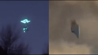 This UFO entering a portal in Germany is similar to the one filmed in Dayton, Ohio