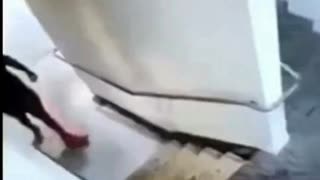 Boy he left her bleeding.