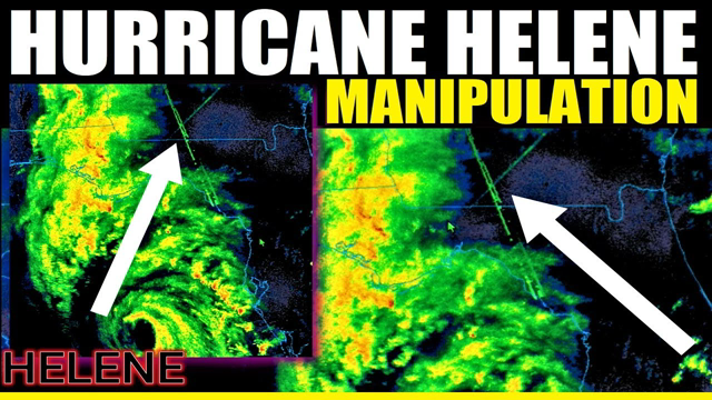 MAJOR Hurricane Helene *MANIPULATION* Caught on Radar! CAT 5 LANDFALL!