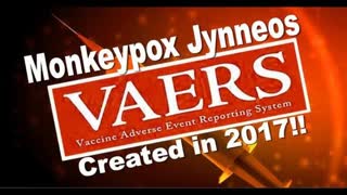 BOMBSHELL! New Report In VAERS Shows Monkeypox Shot was giving people Monkeypox in 2017!!??