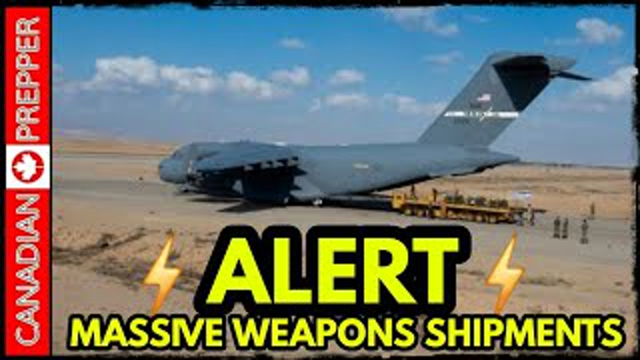 ⚡ALERT: FOLLOW THE WEAPONS! US RECORD ARMS SHIPMENTS FOR WAR W/ RUSSIA, IRAN, CHINA, PAKISTAN