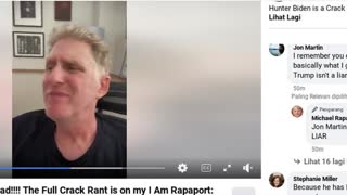 HUNTER BIDEN IS A CRACK HEAD!!!! ?‍?? MICHAEL RAPAPORT