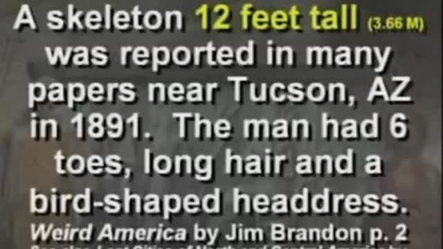 EVIDENCE OF GIANTS BEING SUPPRESSED - by Kent Hovind