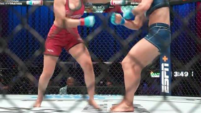 A KO SO NICE YOU HAVE TO SEE IT TWICE?YUNEISY DUBEN WITH THE KNOCKOUT OF THE SEASON❗