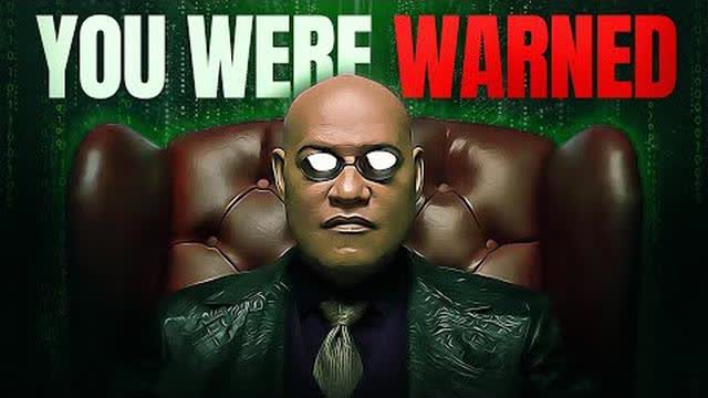 The Matrix Movie Tried To Warn You! The Truth In Plain Sight