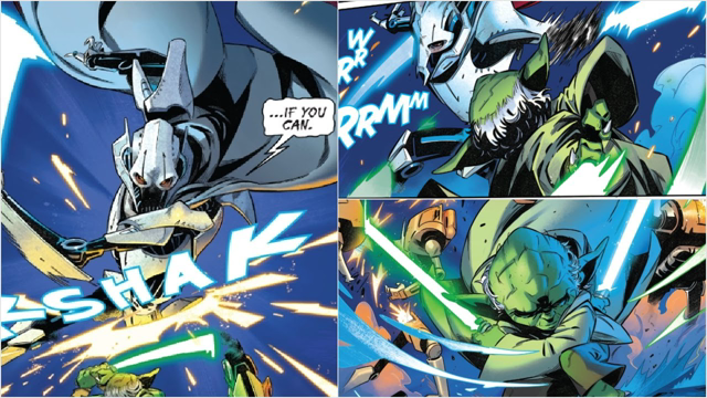 The ONLY Time Yoda Dueled Grievous (Canon) - Yoda HUMILIATES Grievous